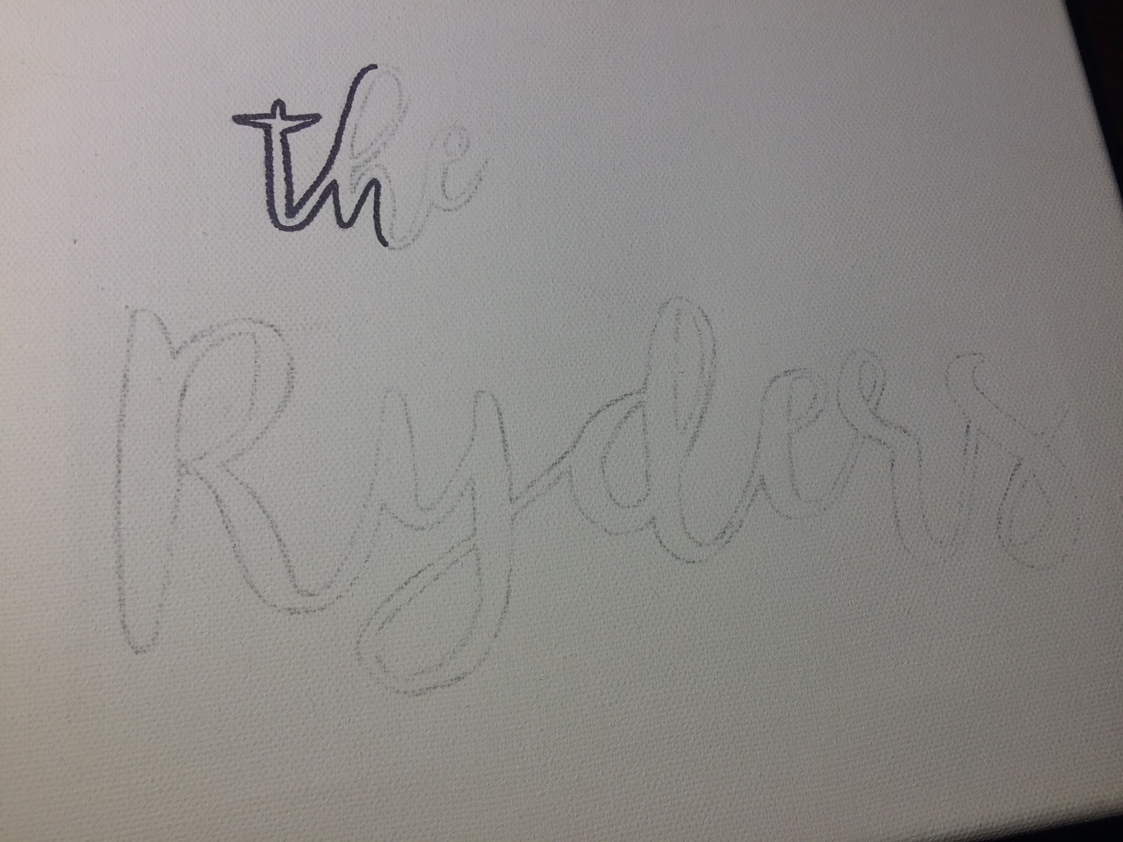 Super Easy DIY Canvas Sign