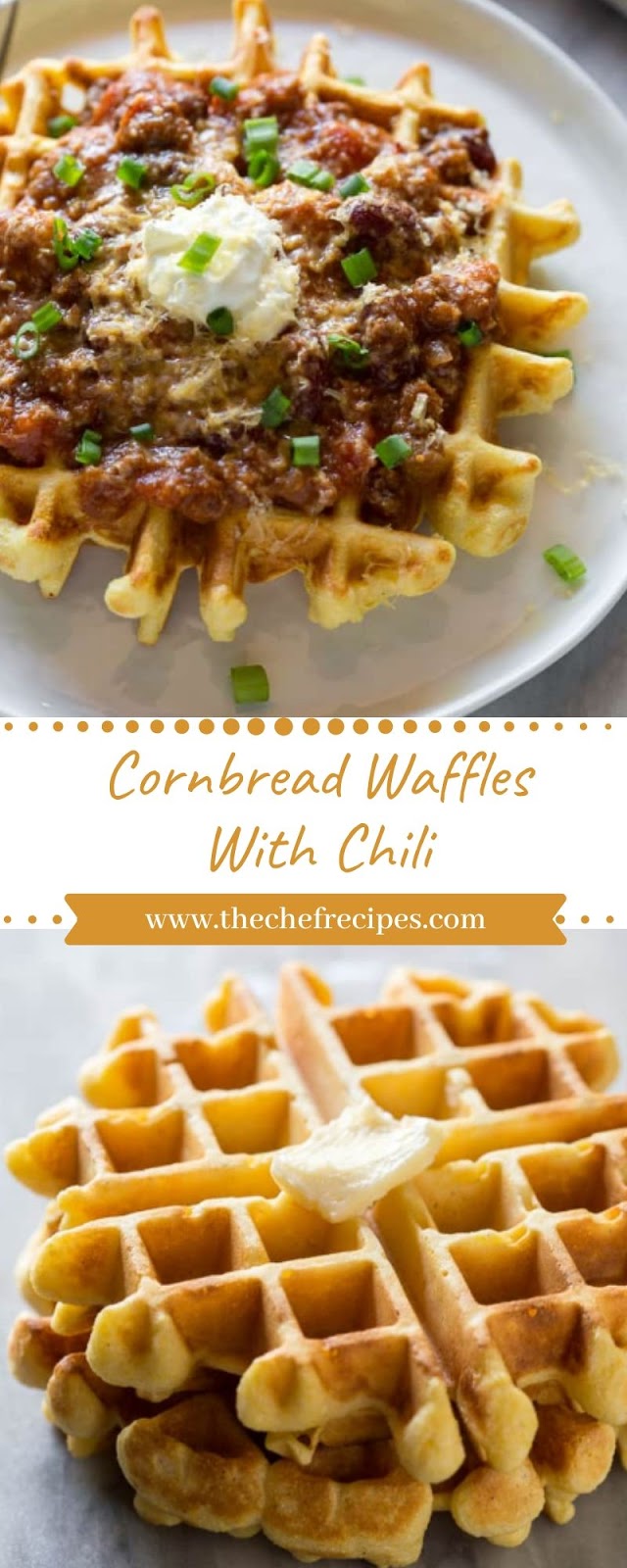 Cornbread Waffles With Chili Cornbread Waffles With Chili
