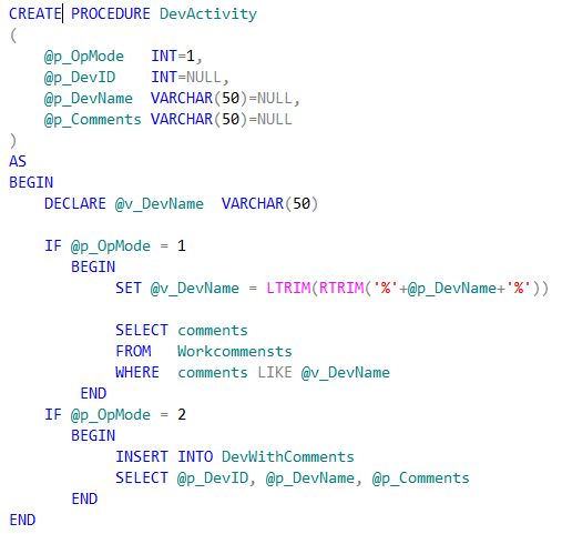 Implementing LIKE Operator in ADF