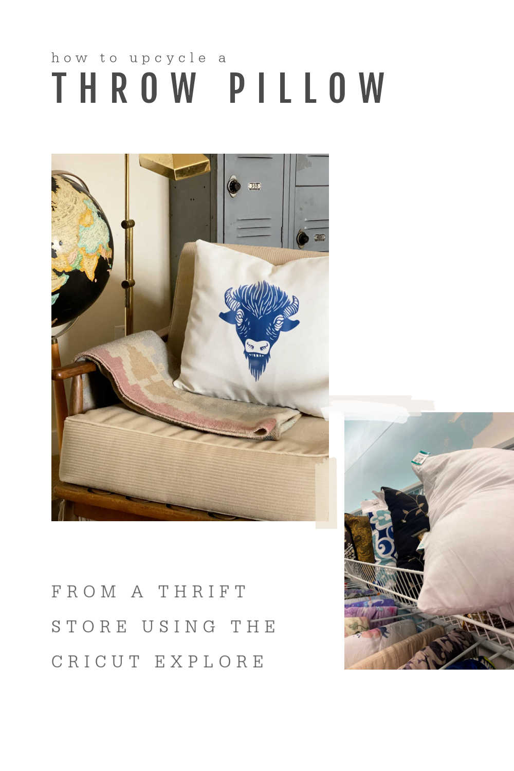 MustHave Thrift Store Decor Finds to Create with the Cricut Explore