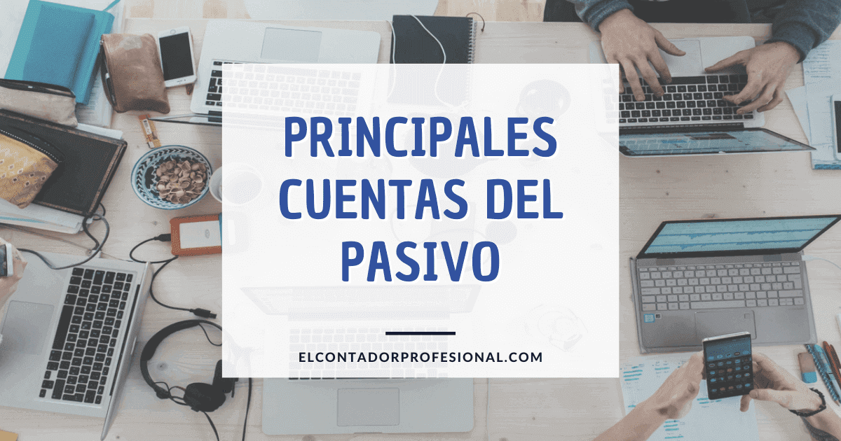 principales cuentas del pasivo