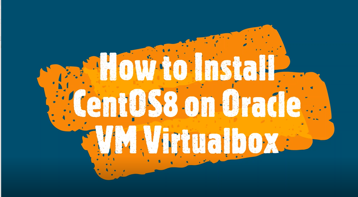 How to install CentOS8 on Oracle Virtual BOX