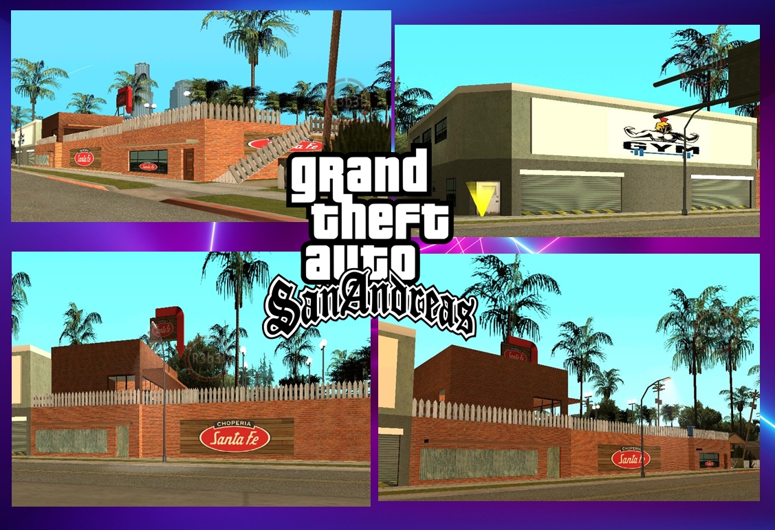 GTA Santa Fe Patio Cervecero de Cerveza Santa Fe Para GTA San Andreas