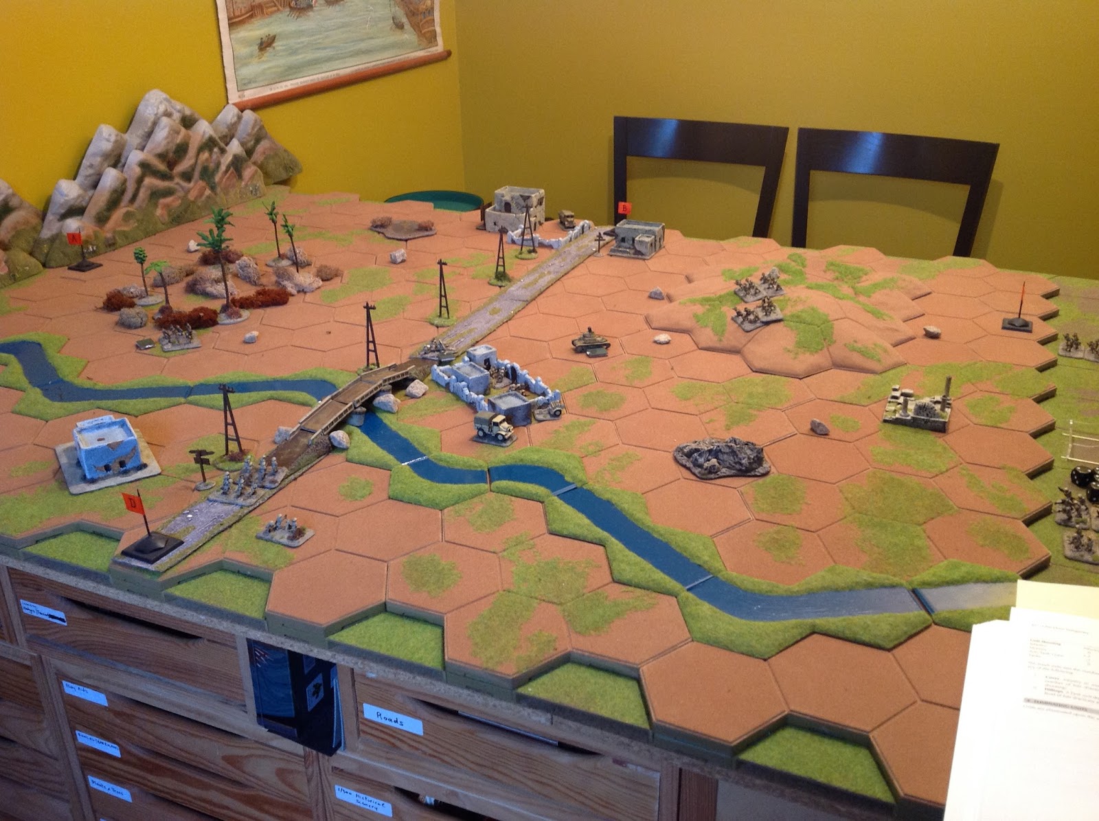 Tiny Tin Men OneHour Wargames some test games