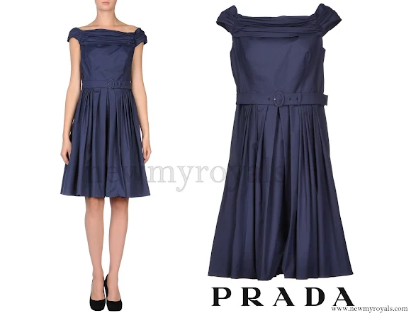 Princess Sofia wore PRADA Knee-length dress