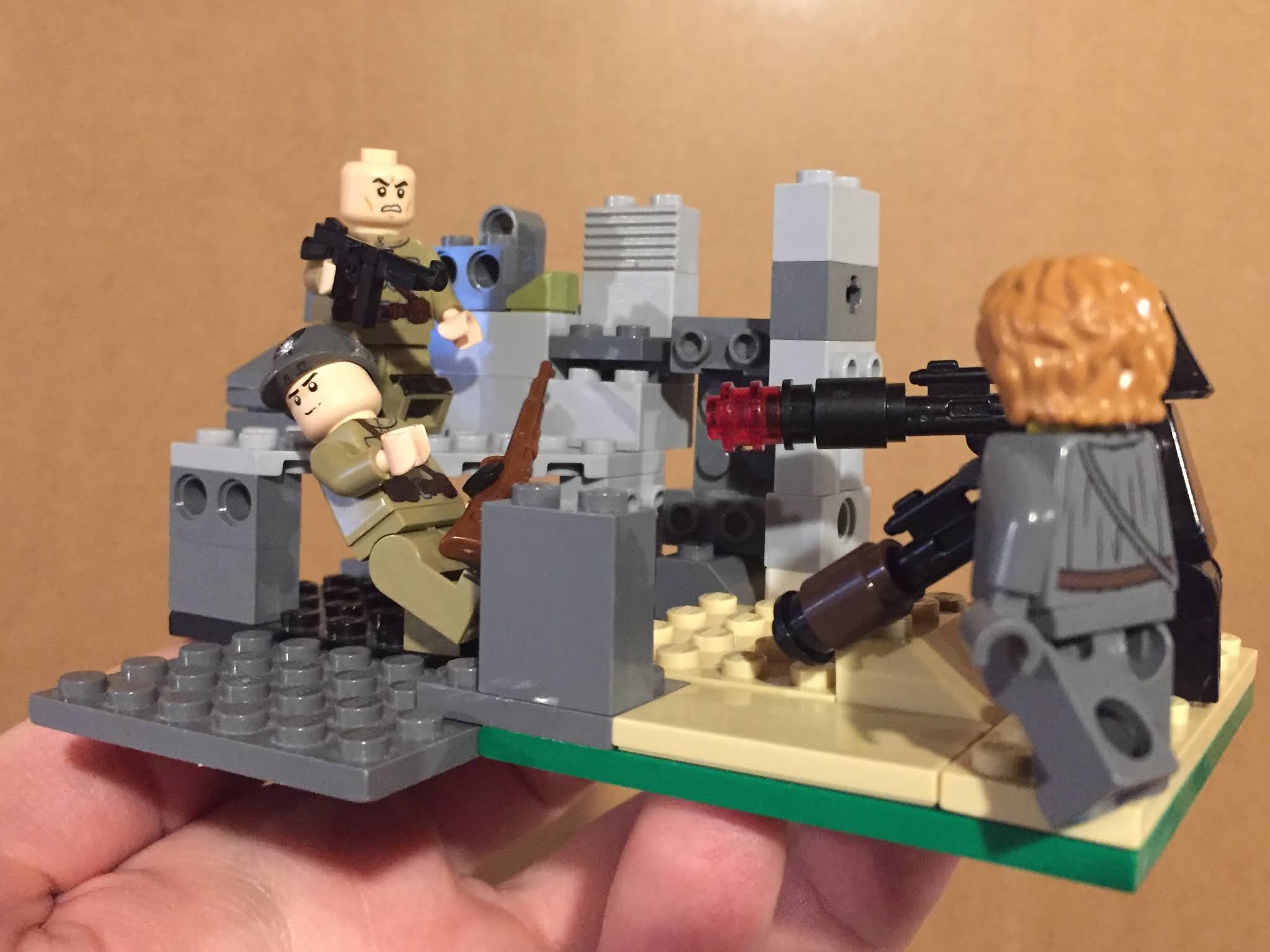 Swords and Space LEGO DUNE DIORAMA