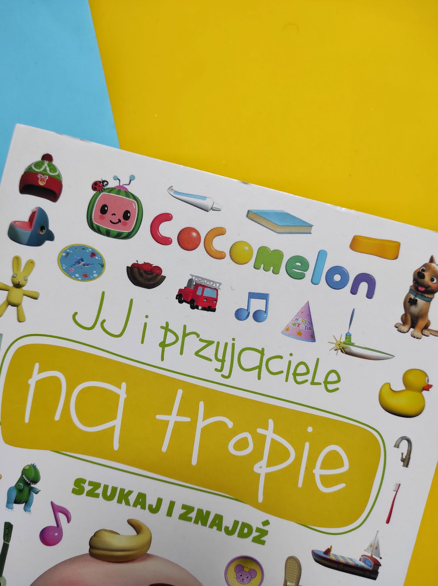 JJ i przyjaciele na tropie. Cocomelon. Szukaj i znajdź.