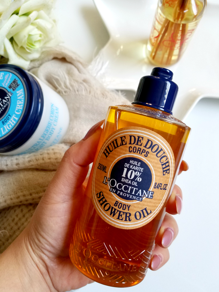 L´OCCITANE Karité Body Shower Oil & Ultra Light Body Cream Madame