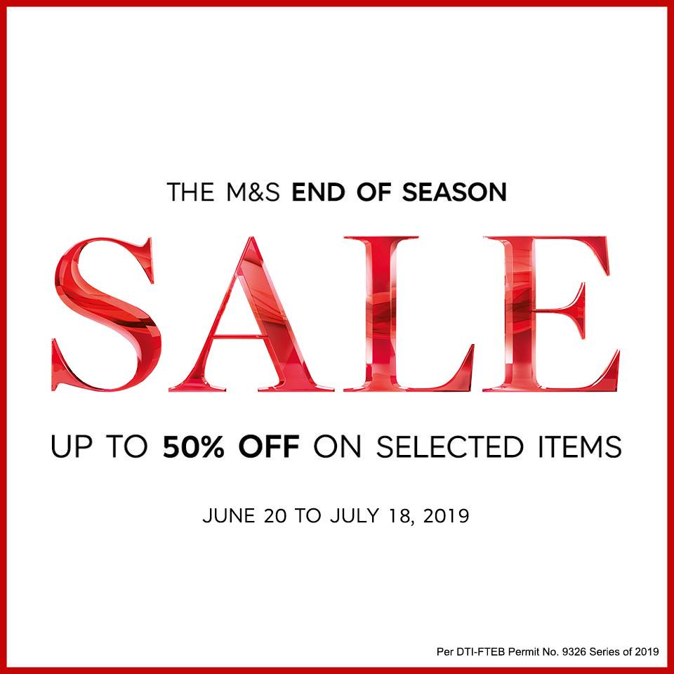 Manila Shopper: Marks & Spencer End of Season SALE: June-Aug 2019