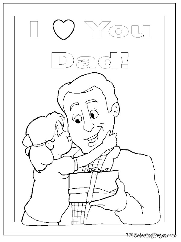 Coloring Pages For Dad's Birthday ~ Top Coloring Pages
