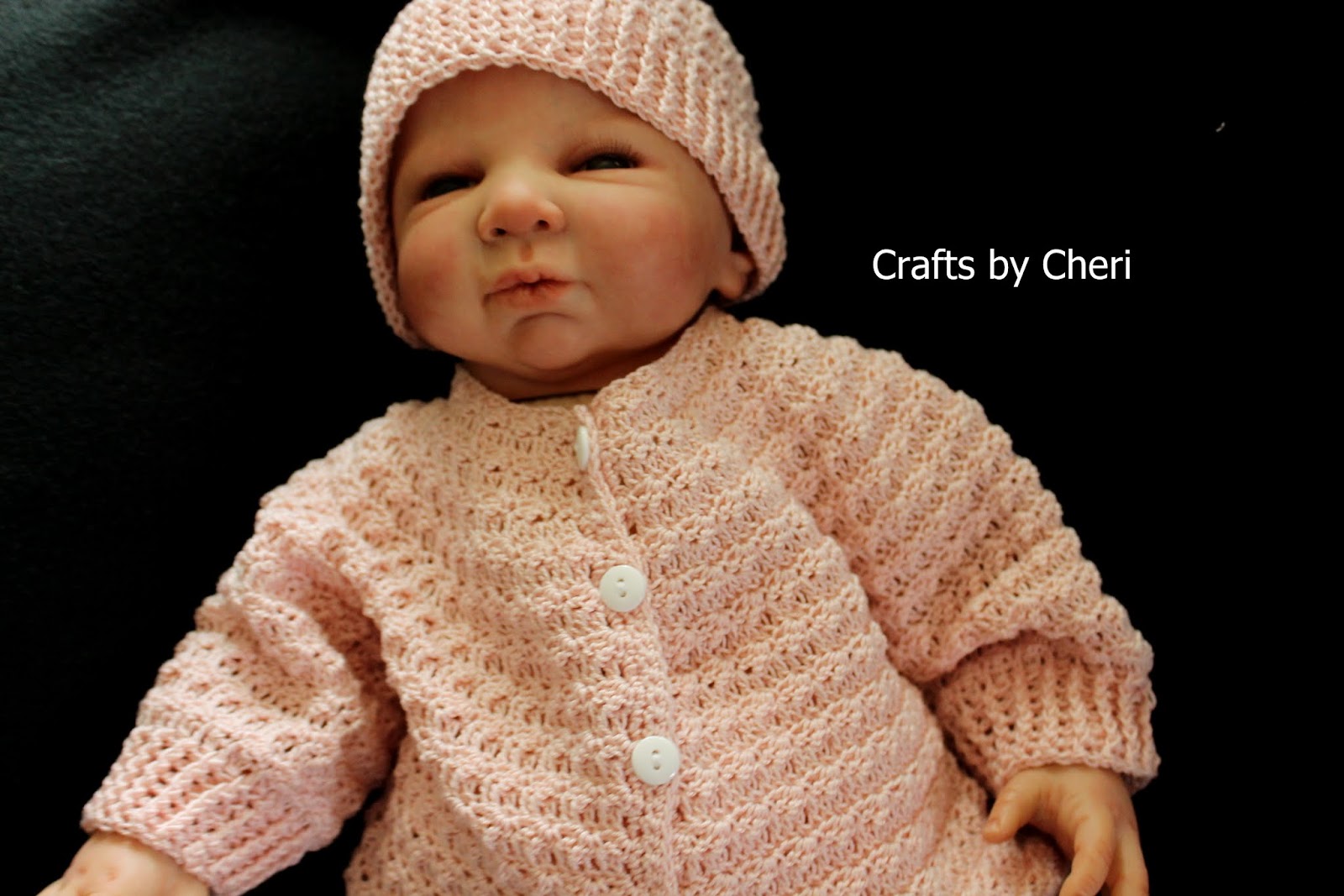 Cheri's Crochet Baby or reborn baby doll clothing or craftsbycheri