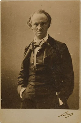 φωτογραφία ο Μπωντλαίρ, του Nadar το 1855