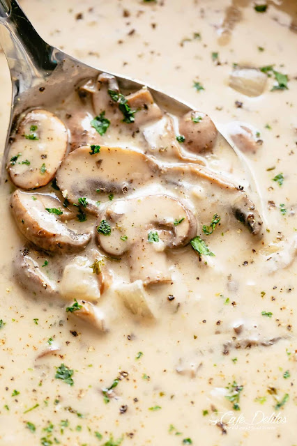 Cream of mushroom soup recipe