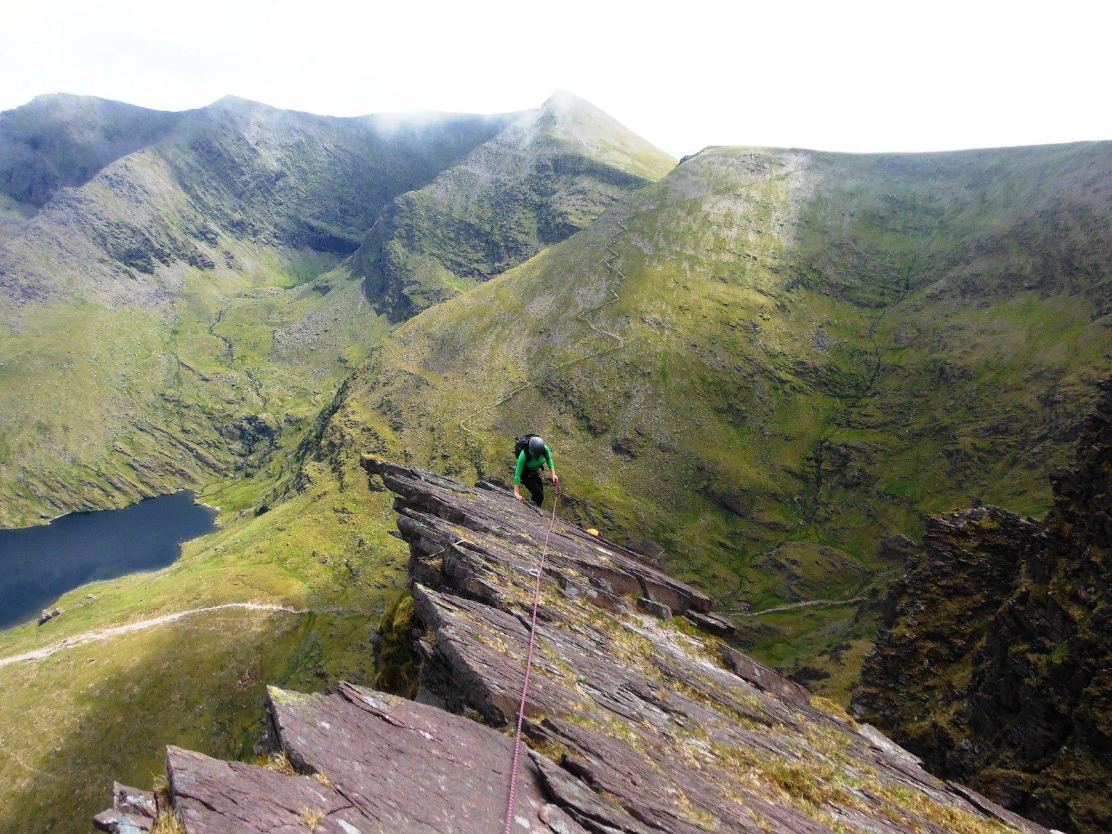 Howling Ridge Climb A simply Sensational day on the classic Howling Ridge... - Kerry Climbing