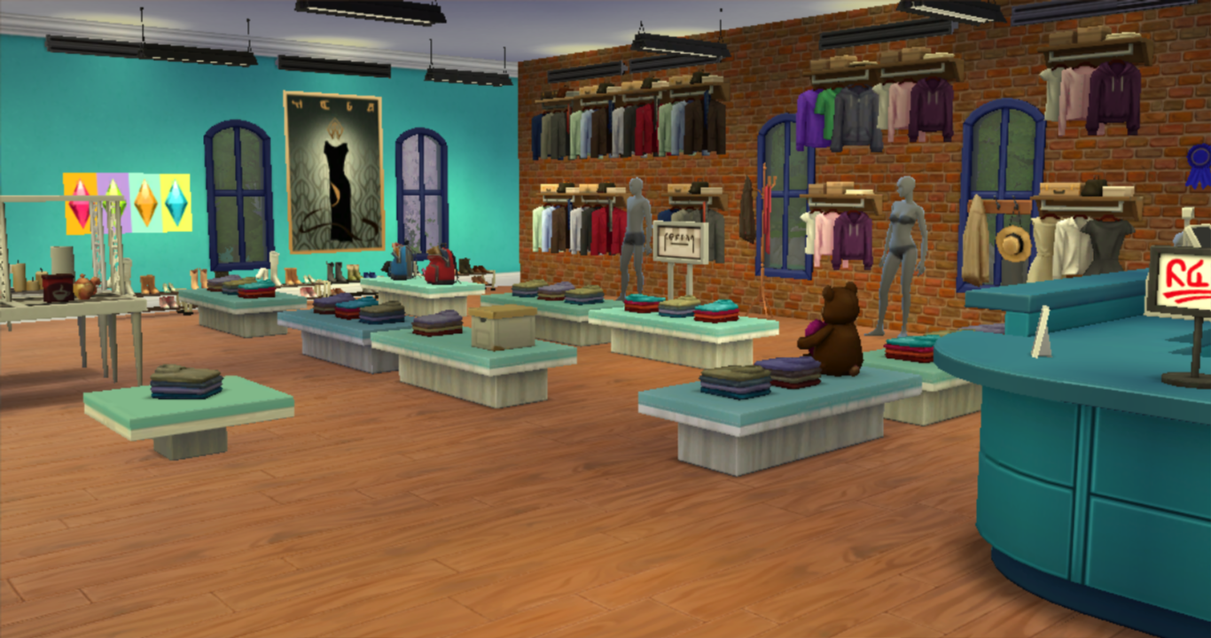 SimsDelsWorld: The Sims 4 : Old Town Shops 01