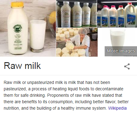 Unpasteurized Milk