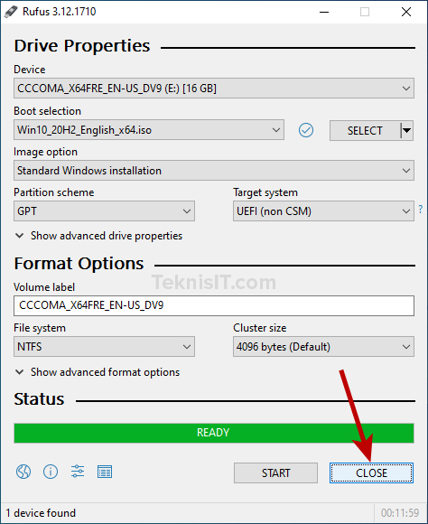 Cara Membuat Bootable Flashdisk Windows 10 Teknisit Com