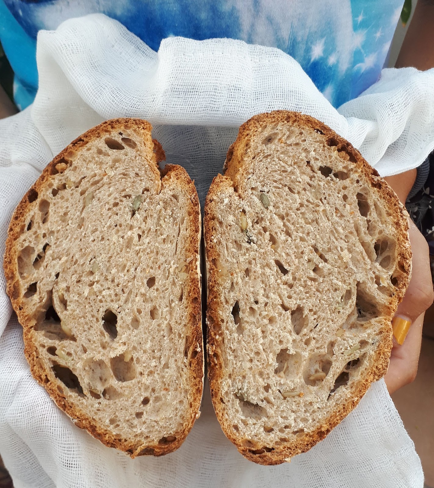 Pan de masa madre 