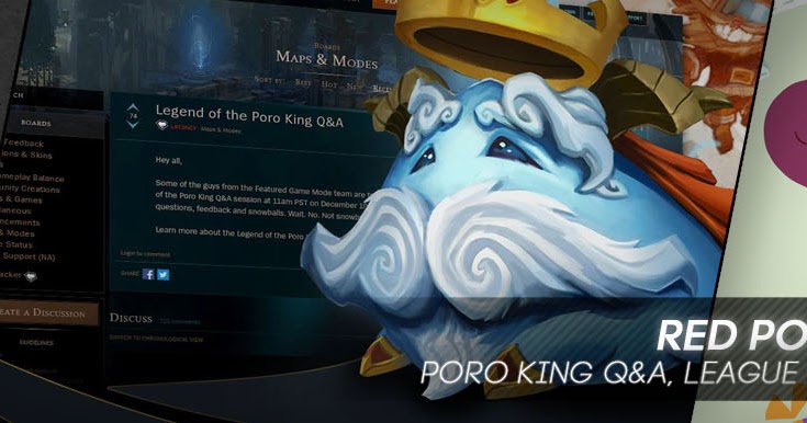 gås Afhængighed Stor vrangforestilling Surrender at 20: Red Post Collection: Poro King Q&A, Community Created LoL  Themed Gift Tags, and more!