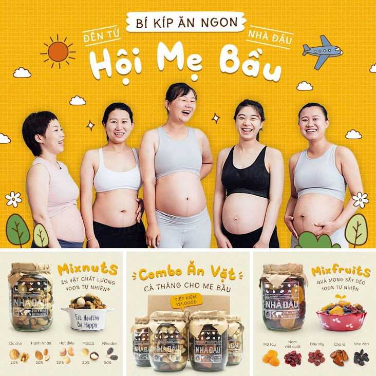 [A36] Kinh nghiệm "vàng" giúp Mẹ Bầu ăn uống đủ chất tháng đầu thai kỳ