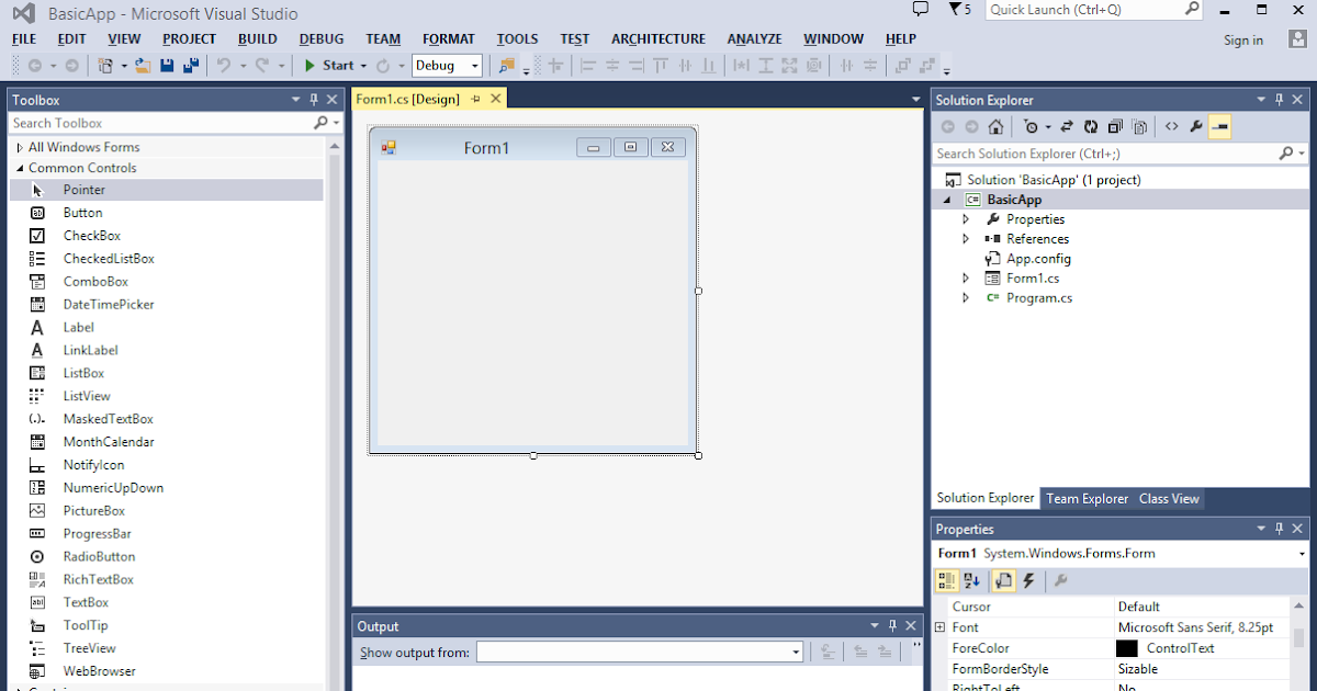 PROJECT WORK: IDE of VB.NET