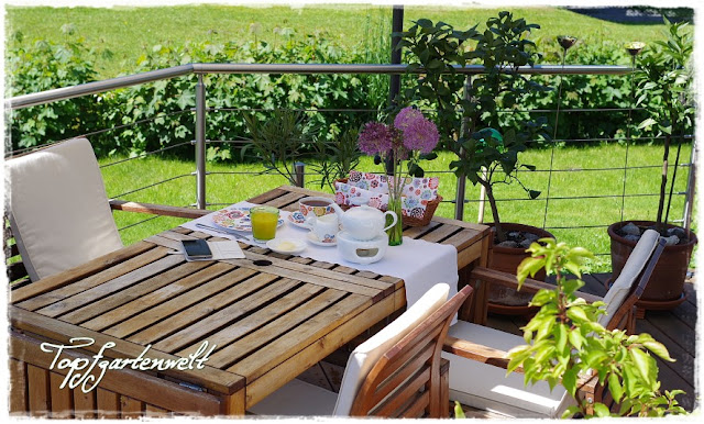 Brunch im Garten