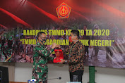 Kasdam IX/Udayana Ikuti Rakornis TMMD ke-109 TA. 2020 Secara Virtual.