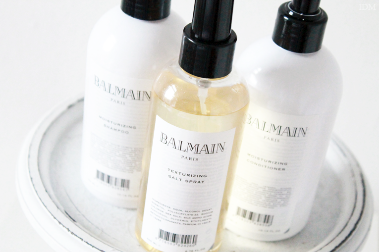 Balmain Hair care: line and Texturizing Salt