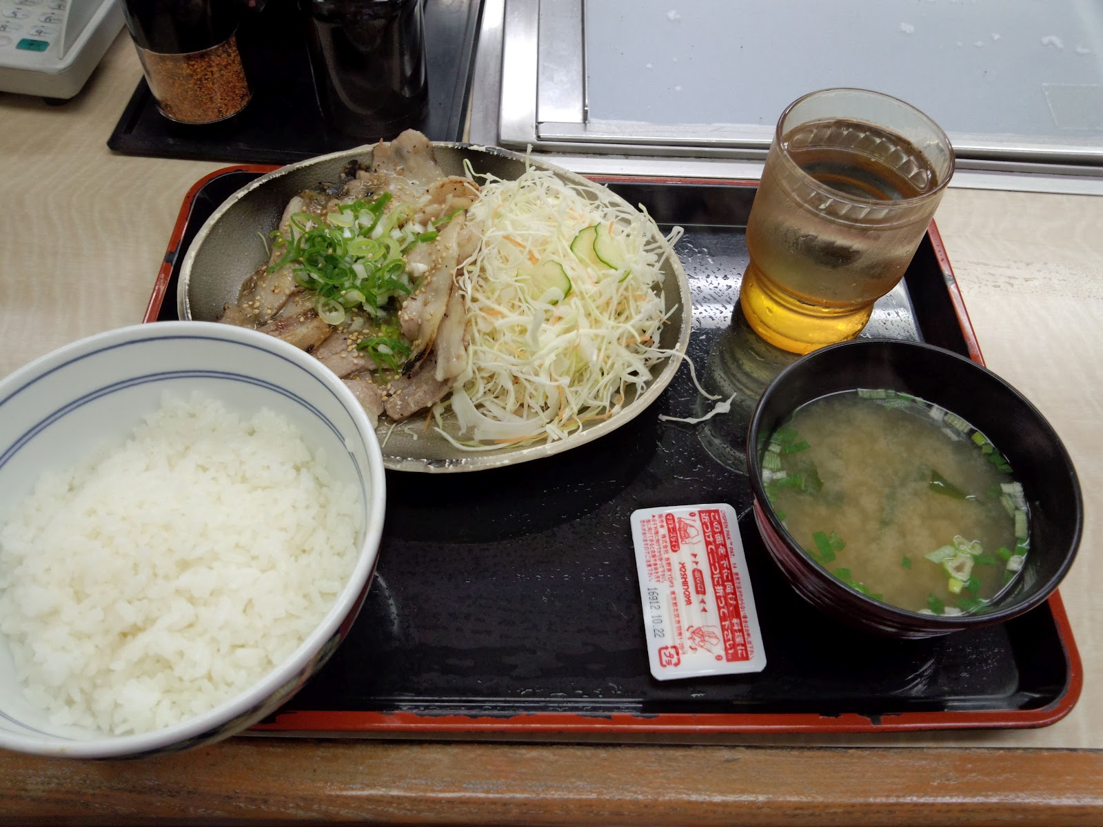 My eating life in Tokyo Yoshinoya once in a while