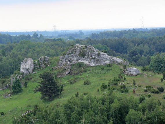 Wzgórze zamkowe skały