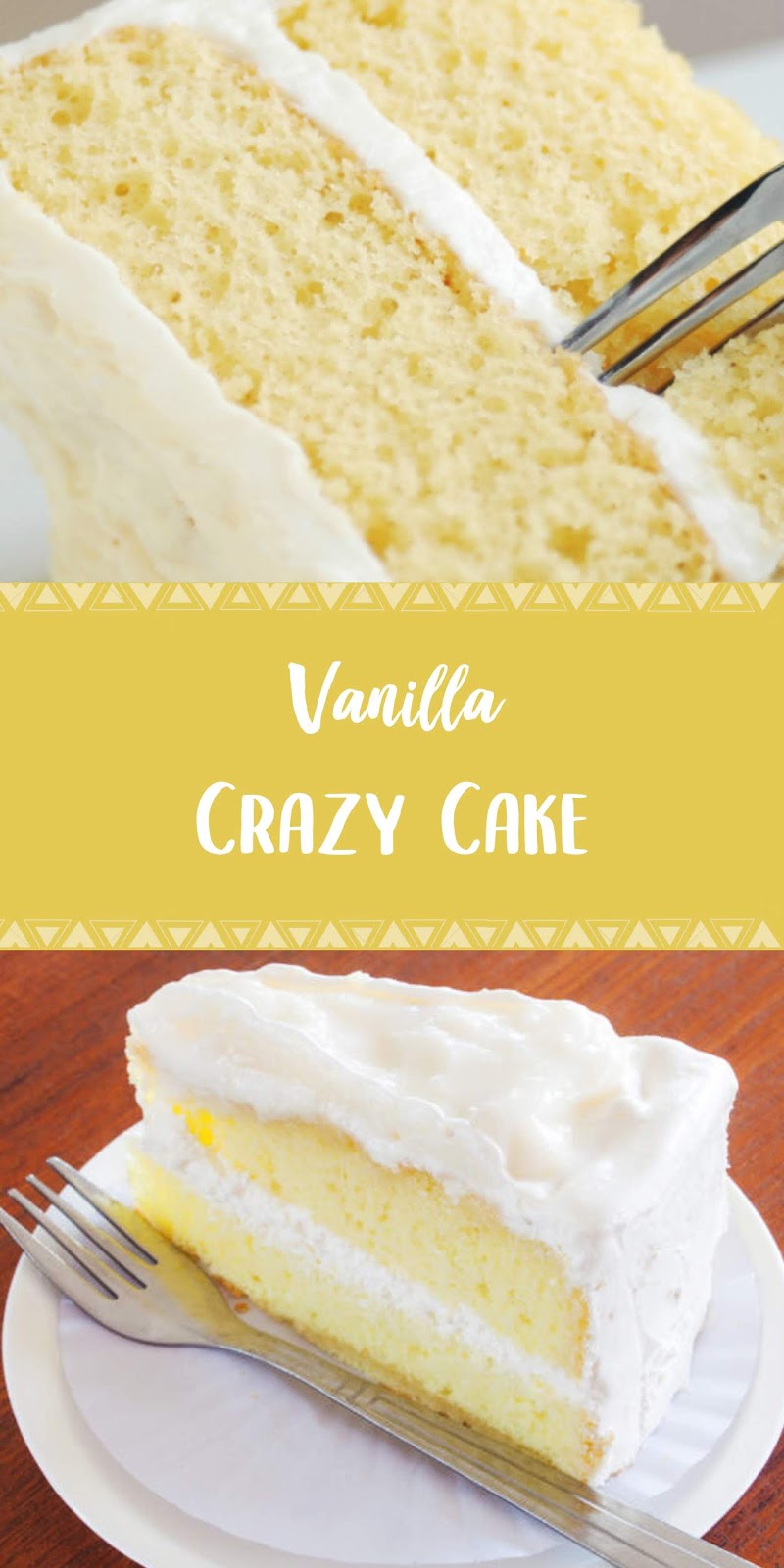 Vanilla Crazy Cake - Jolly Lotus