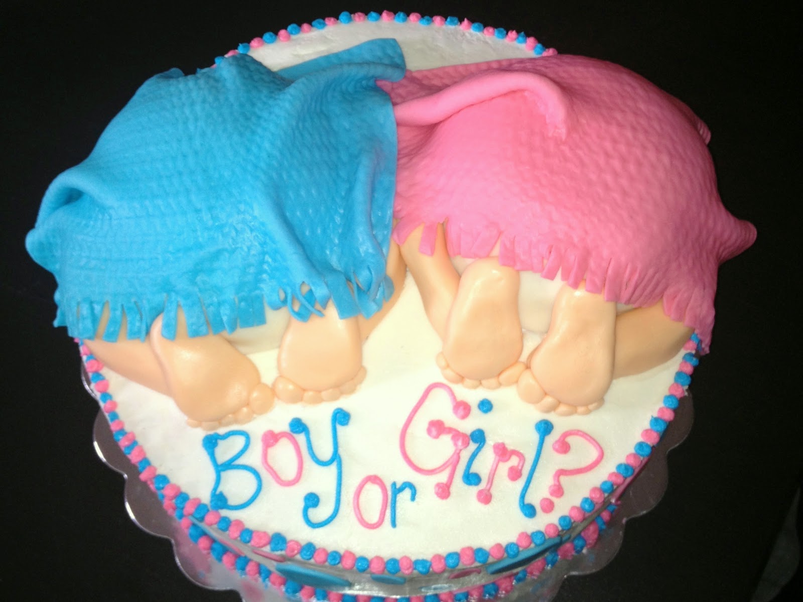Sugar and Spice and Everything Iced Gender Reveal