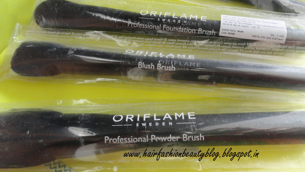 ORIFLAME Makeup Brushes Haul