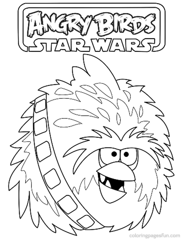 Kids Page: Angry Birds Star Wars 1029 Views Coloring Pages