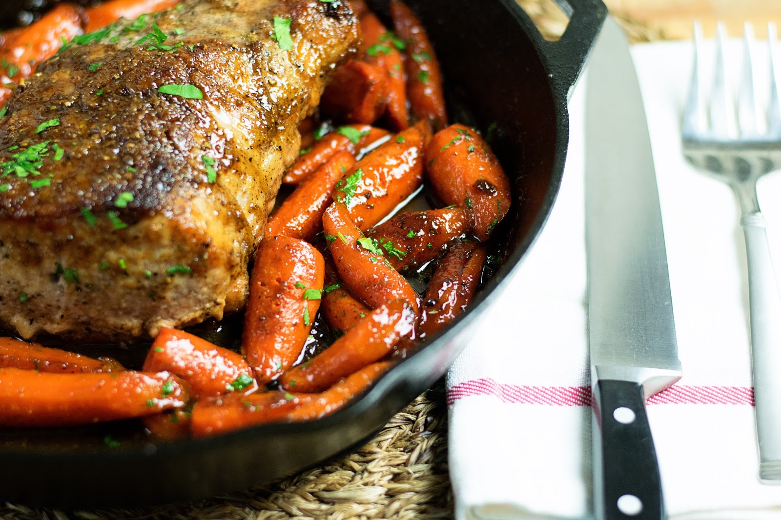 Maple Glazed Pork Loin Roast Recipe The Kitchen Wife