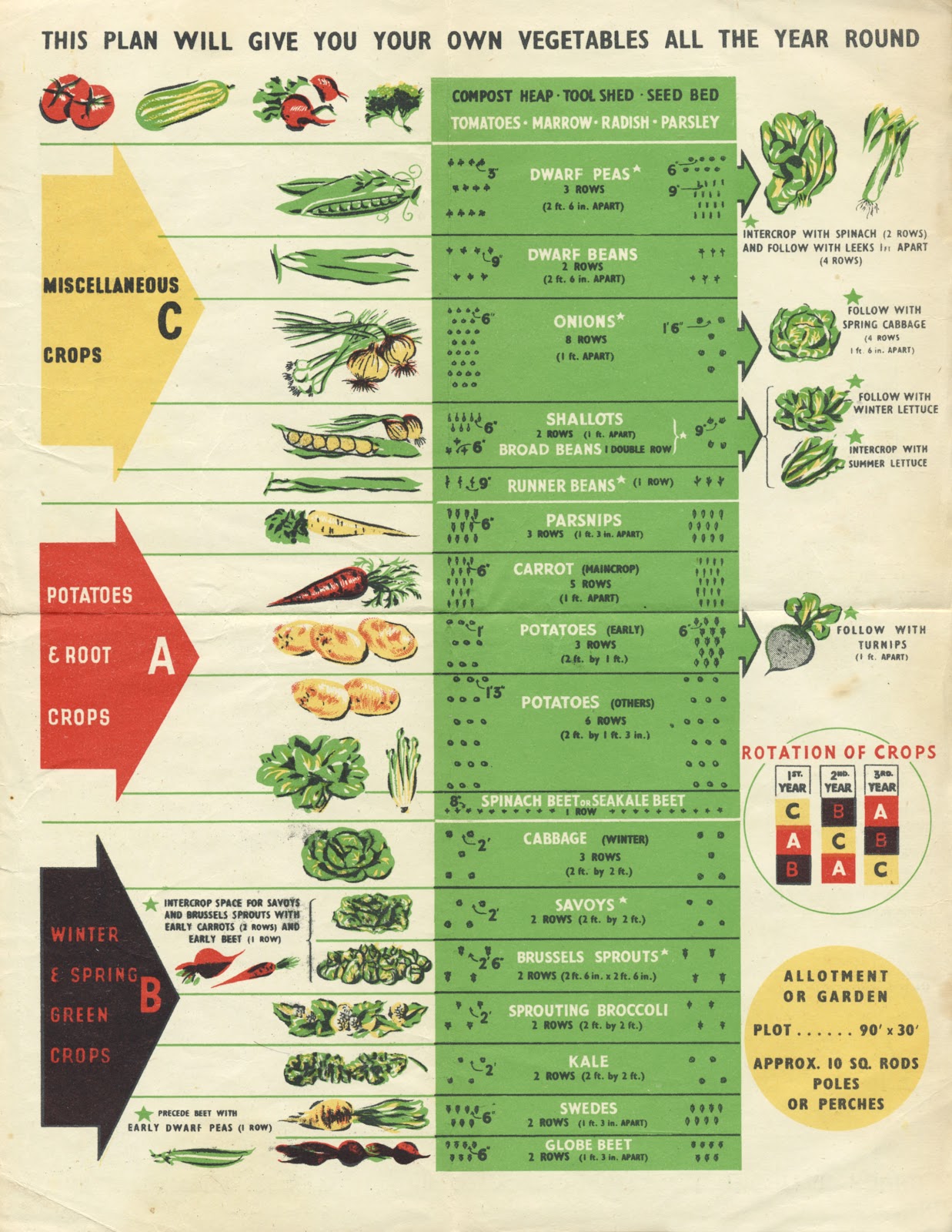 Wartime Garden: Grow for Winter as well as Summer | Life on Pig Row