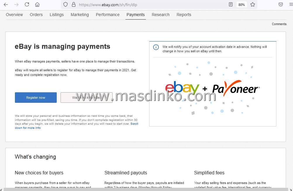Cara Daftar Ebay Managed Payment dengan Payoneer 100 Berhasil