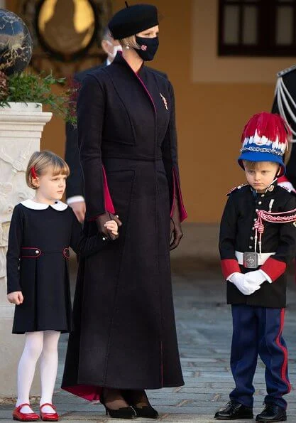 Princess Charlene, Prince Jacques, Princess Gabriella, Princess Caroline, Tatiana Santo Domingo, Princess Alexandra, Beatrice Borromeo