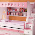 Giường 2 tầng công chúa sắc hồng đáng yêu