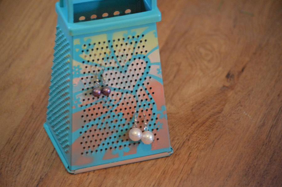 Much Ado About Nothing Cheese Grater Jewelry Holder POPPED!