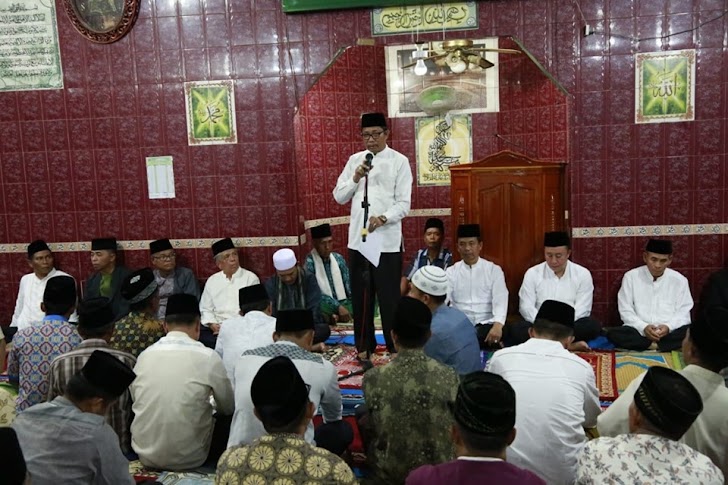 Ramadhan ke 15, Tim Safari Ramadhan Sambangi Masjid Baitul Makmur Kumun 