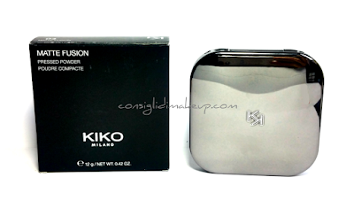 opinioni matte fusion presse powder kiko cosmetics