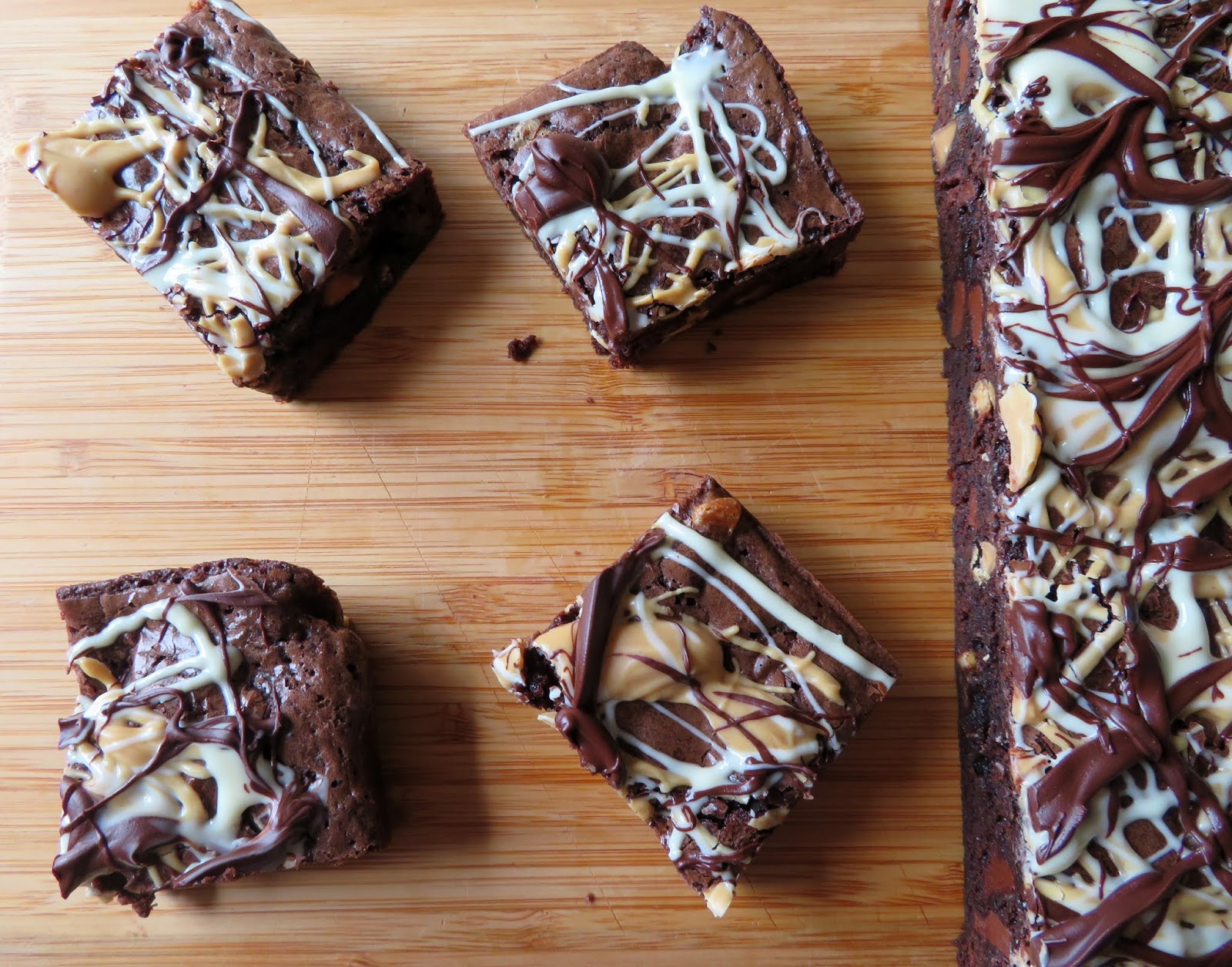 Triple Chocolate Fudge Brownies The English Kitchen