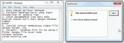 Tutorial Membuat Jendela Tips Sendiri