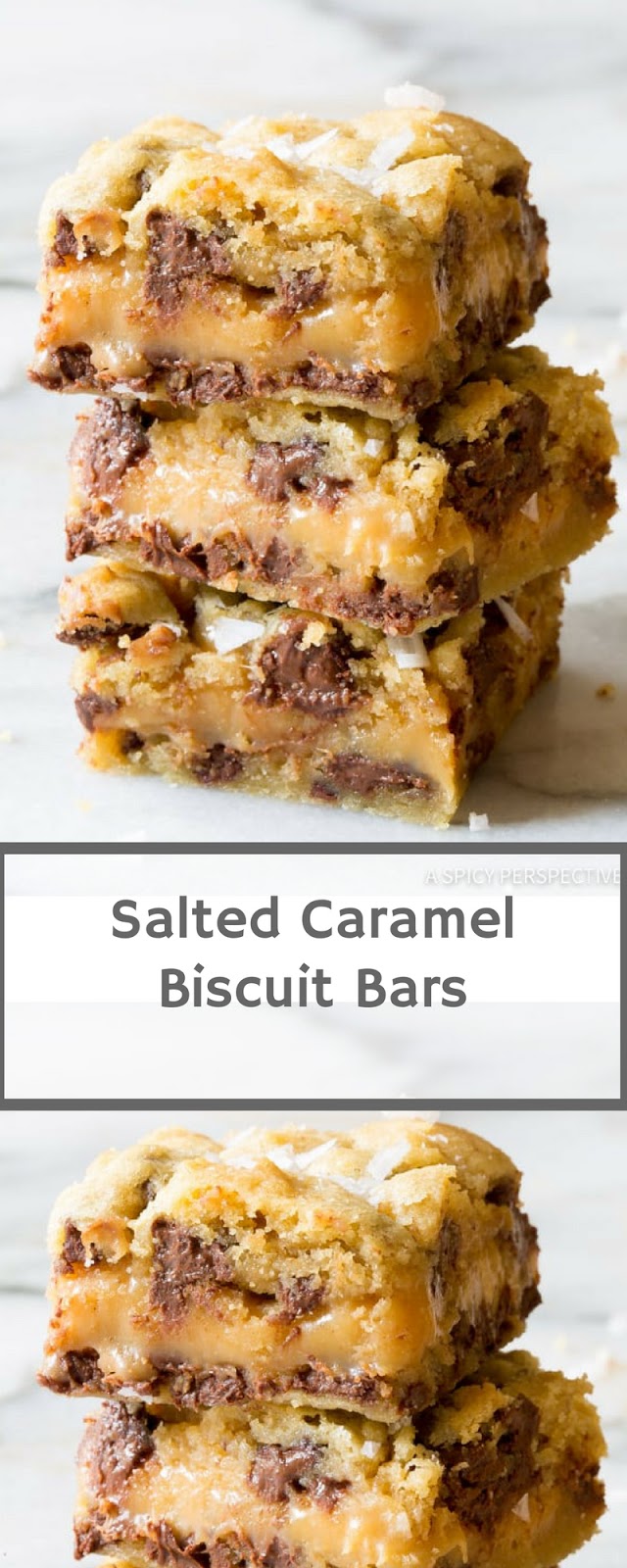 Salted Caramel Biscuit Bars Home Delicious Recipe