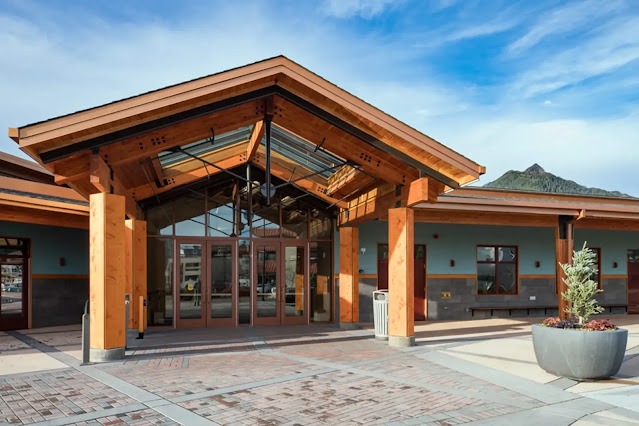 Harrigan Centennial Hall in Sitka, Alaska Harrigan Centennial Hall in Sitka, Alaska