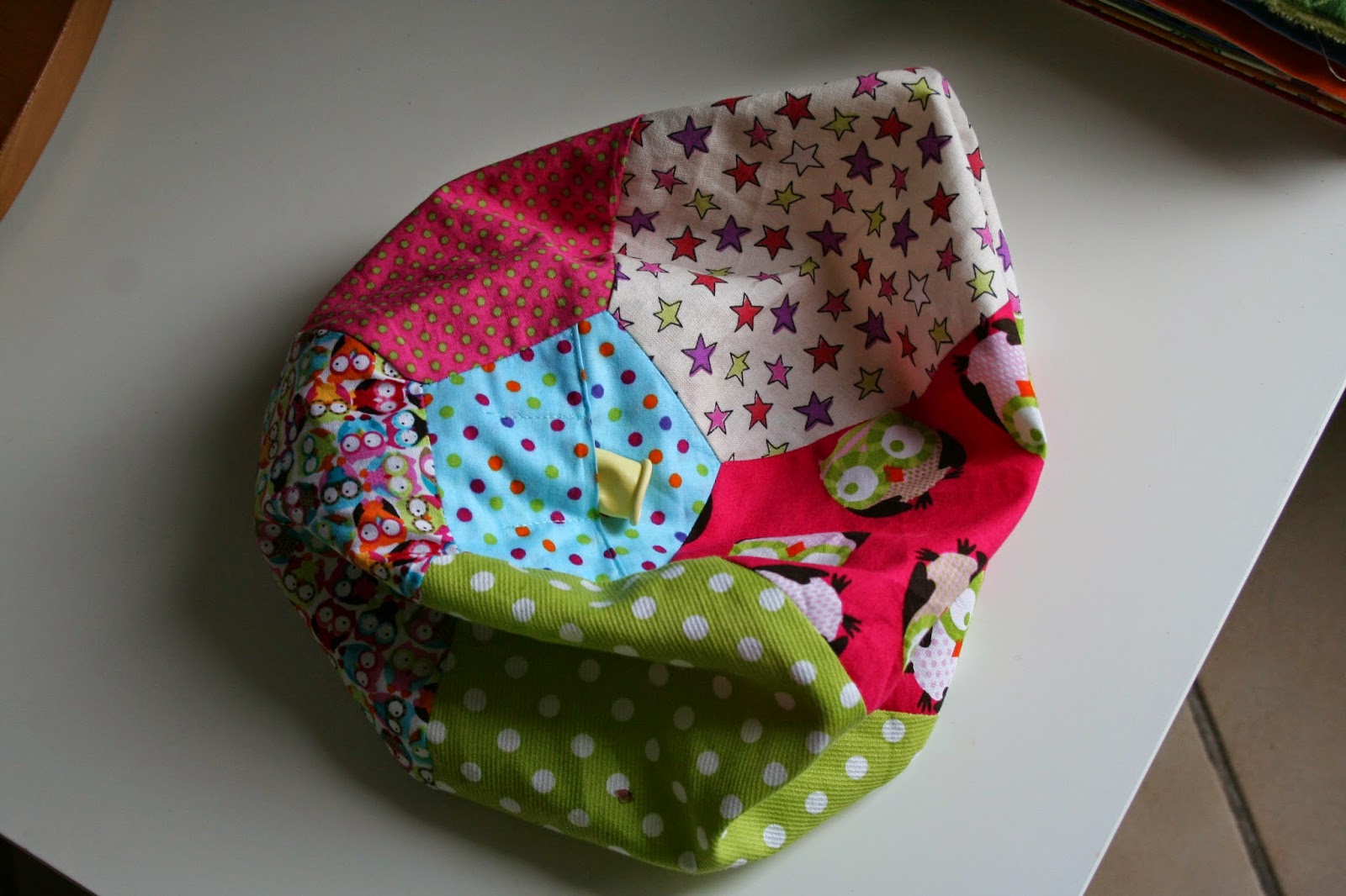 Les canettes de Sylvie: Ballon de tissu