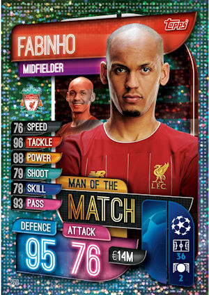 Football Cartophilic Info Exchange Topps Uefa Champions League Match Attax 2019 20 20 257 272 Man Of The Match