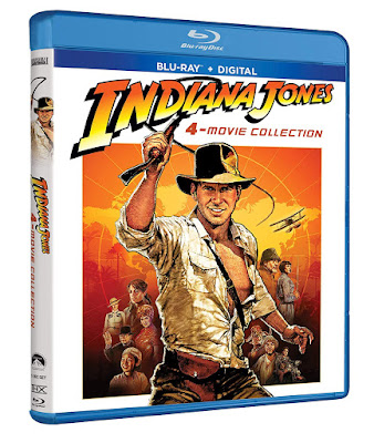 Indiana Jones 4 Movie Collection Bluray