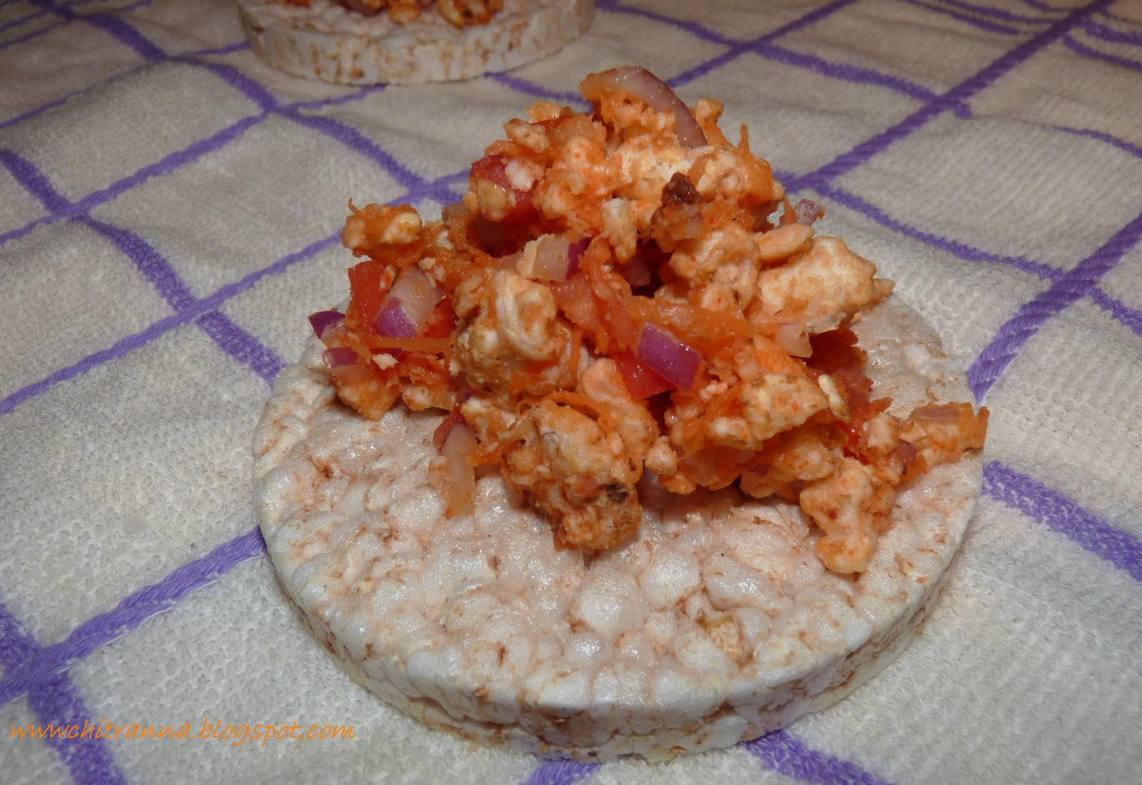 Chitranna Rice cake chaat